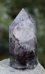 Black Tourmaline in Generator Quartz