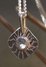 Handmade Tanzanite Silver Pendant