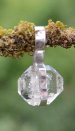 Handmade Golden Enhydro Record Keeper Silver Pendant