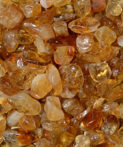      Tumbled Natural Madeira Citrine - Small - SPECIAL OFFER! 